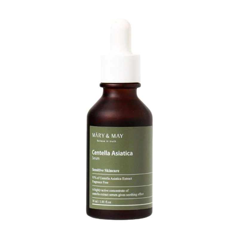 Заспокійлива сироватка для обличчя Mary &amp; May Centella Asiatica Serum для чутливої шкіри, 30 мл